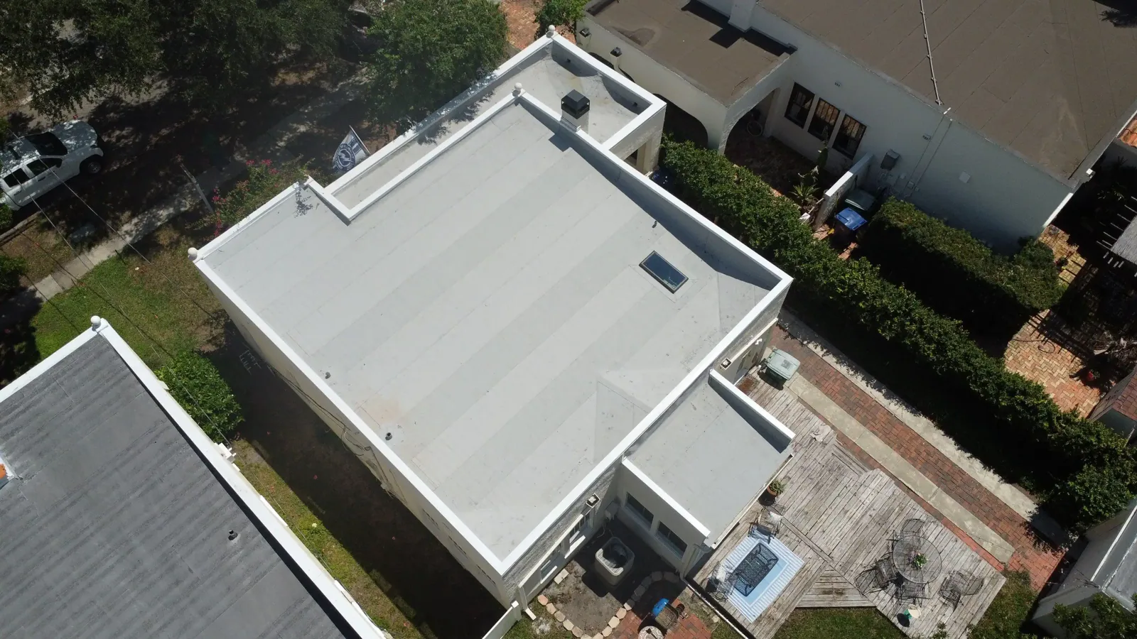 Commercial Roof Flashing Failure Repair in Bryan, TX