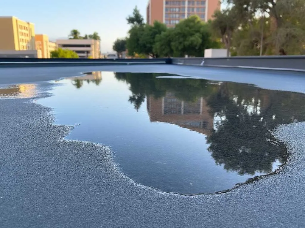 Commercial Ponding Water Roof Repair in Bryan, TX