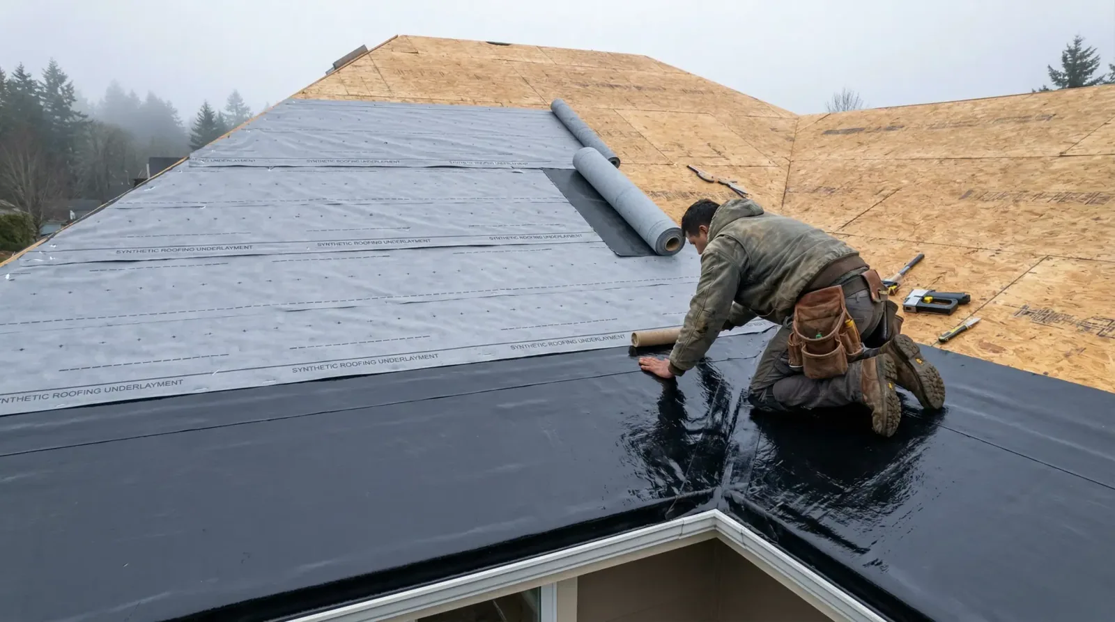 Commercial Roof Seam Failure Repair in Bryan, TX