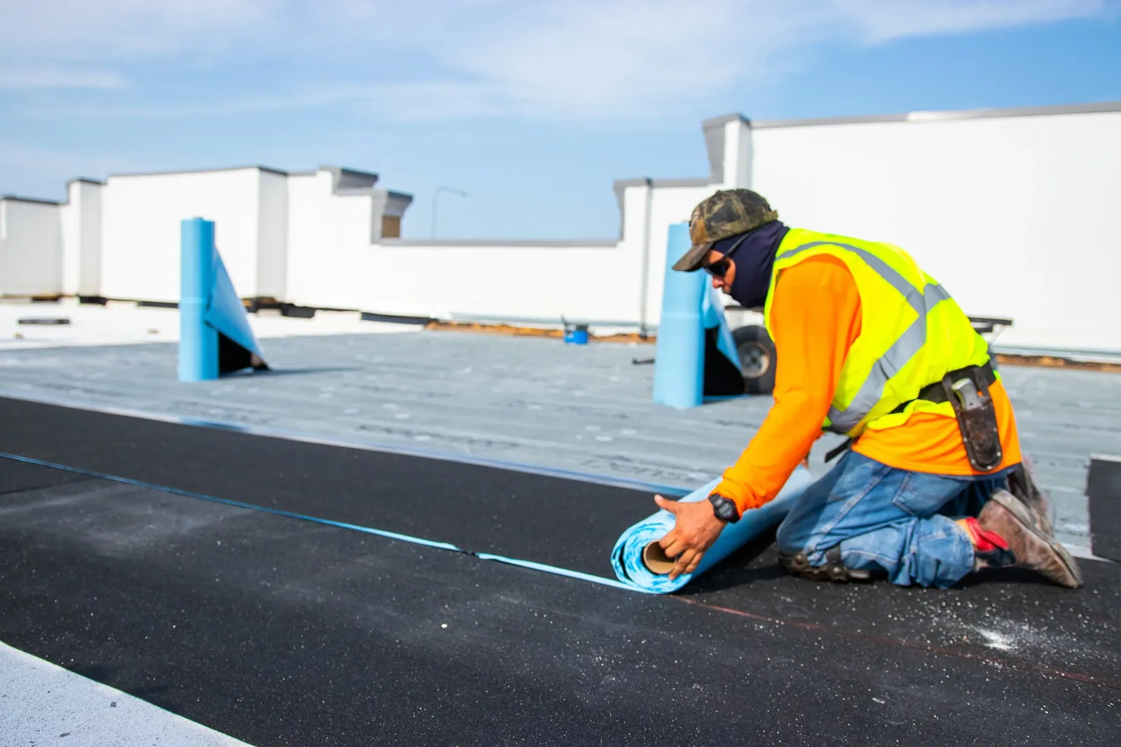 Modified Bitumen Commercial Roofing in Bryan, TX Modified Bitumen Commercial Roofing in Bryan, TX